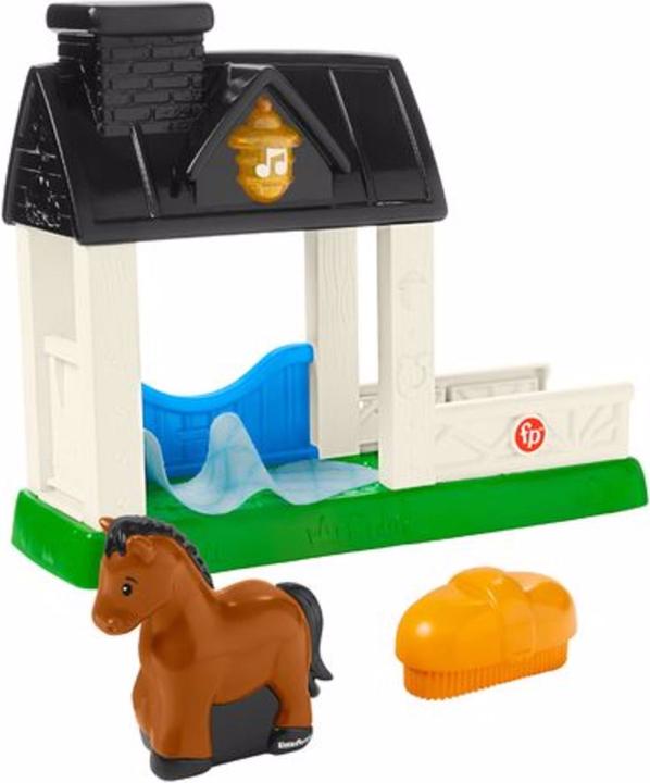 Produktbild Mattel Little People Pferdestall Spielset