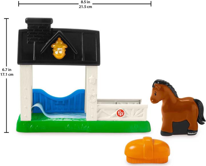 Produktbild Mattel Little People Pferdestall Spielset