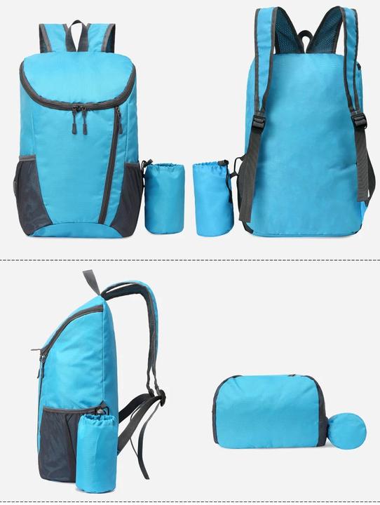 Produktbild Only-Bags.Store Leichter faltbarer Rucksack Wasserdicht Grosse Kapazität Ultraleicht Outdoor Rucksack Reisen Sport