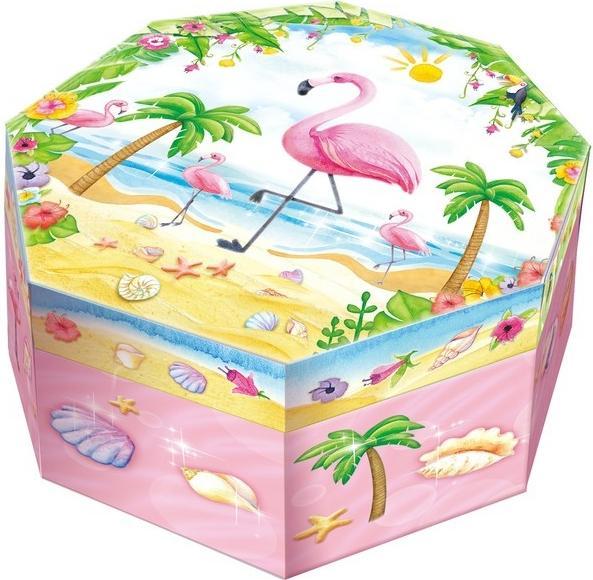 Image du produit Pulio Pecoware Boîte à musique octogonale - Flamingo