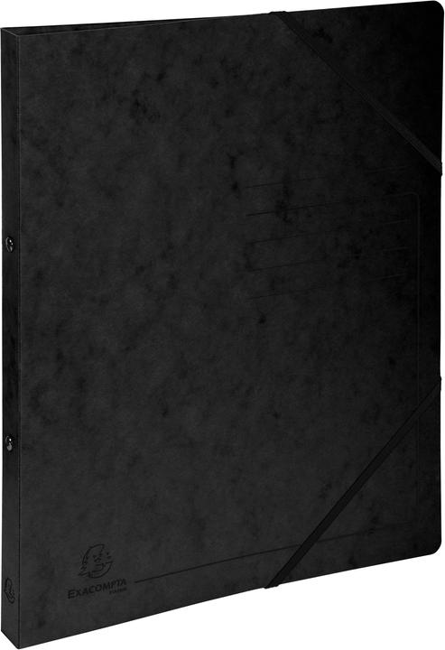 Exacompta Ringbuch Top Color A4 2 cm, Schwarz (A4, 25 mm, 1 Stück)