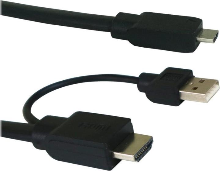 Produktbild Gechic On-Lap 1305 - HDMI-Kabel - USB, HDMI-Stecker - 1,2 m (1.20 m, HDMI)