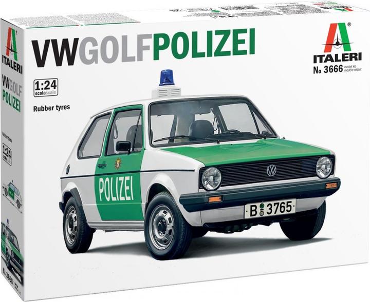Actual product image 1:24 VW Golf Mk.I POLICE