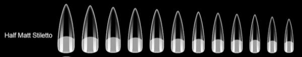 Produktbild Canni Nail Tip Clear Stiletto Box (Kunstnägel, Transparent)