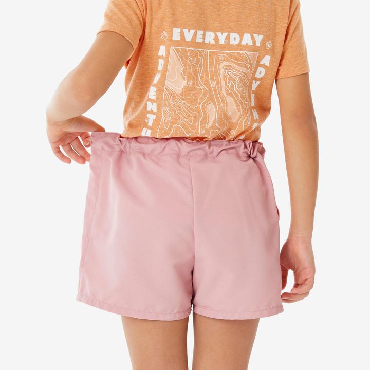 Image du produit Quechua Jupe short de randonnée - MH100 KID rose -enfant 2-6 ans