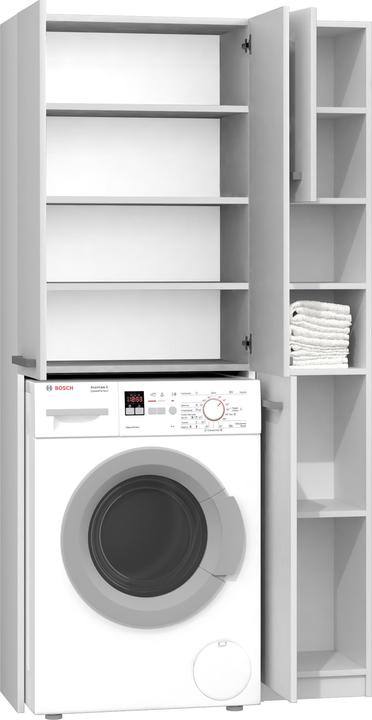 Topeshop Rinkinys MARPOL DD BIEL bathroom storage cabinet Baltas