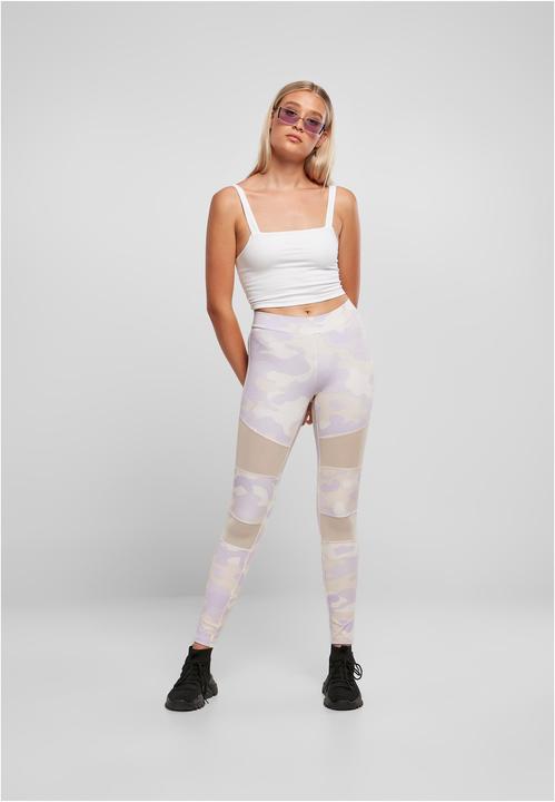 Actual product image Urban Classics Ladies Camo Tech Mesh Leggings - 2480 (4XL)