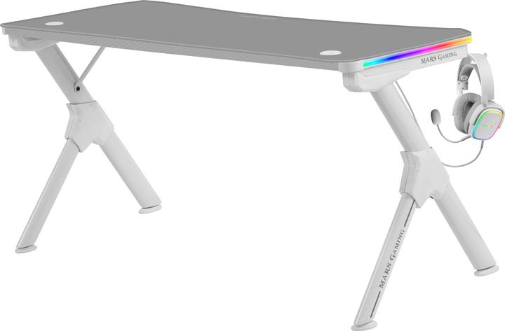 Immagine prodotto Mars Gaming Bureau Gamer MGD140 RGB (Bianco)