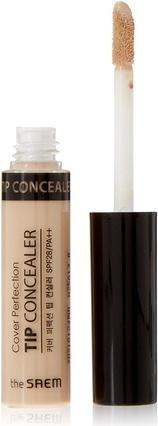 Actual product image The Saem Cover Perfection Tip Concealer SPF28 Natural Beige 6.8g (Beige)