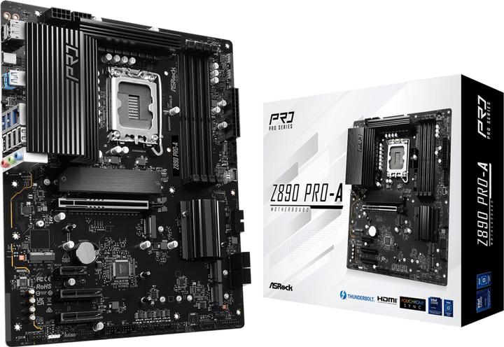 AsRock Z890 Pro-A Intel DDR5 S1851 (Socket S1, Intel Z890, ATX)