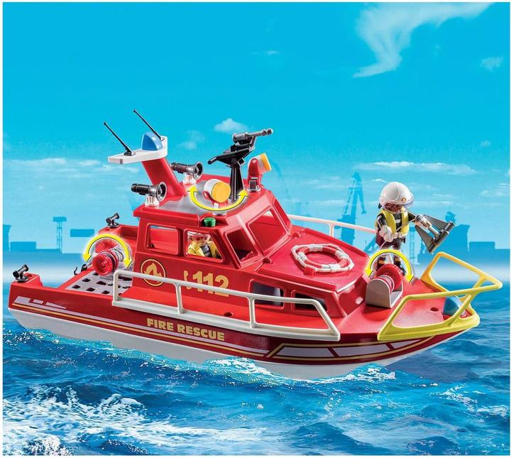 Actual product image Playmobil Fire boat (71598, Playmobil City Action)