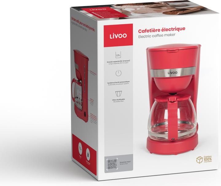 Actual product image Livoo Coffee maker