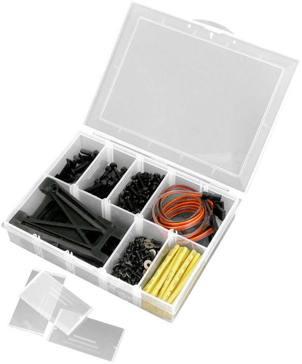 Produktbild Robitronic sortierkasten 10 fächer 134x100x29mm variabel