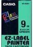 Produktbild Casio XR-9GN1 Selbstklebende Etiketten (0.90 cm, Grün)