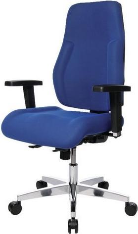 Realspace Bürostuhl Signum Stoff Blau 8 Stunden/Tag
