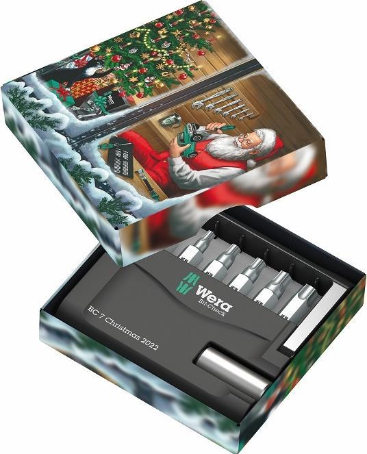 Productafbeelding Wera Bit-Check 7 TX Universeel 1 Kerstmis 2022 (Zeskantbus TX M10, Zeskantbus TX M15, Zeskantbus TX M20, Zeskantbus TX M25, Zeskantbus TX M30, Zeskantbus TX M40)