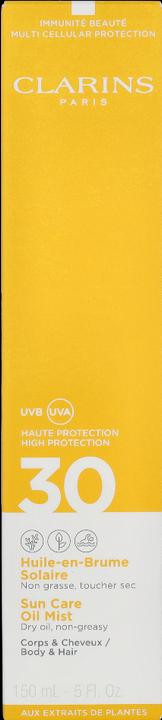 Produktbild Clarins Huile-en-Brume (Sonnencreme Gesicht, SPF 30, 150 ml, 190 g)