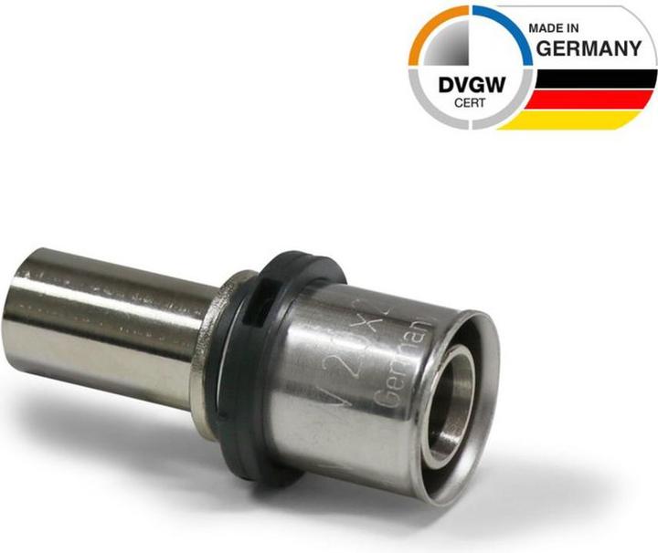 Produktbild Sanpro THPRESS Pressfitting Übergang TH Kontur für Kupfer-Fittings 32x3 - 28 mm (Pressverbindung)