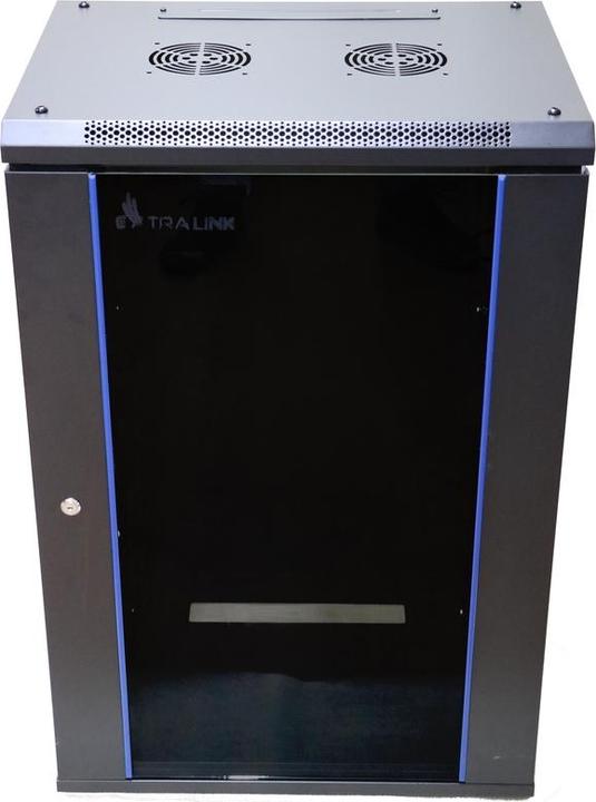 Produktbild Extralink 18U 600mm rack cabinet black (18 HE, 19 Zoll Rack)