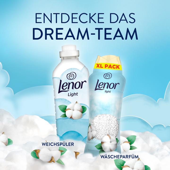 Actual product image Lenor Light Frische Baumwollblüte (90 Washing cycles, Laundry beads)