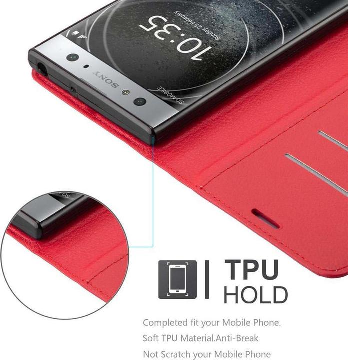 Actual product image Cadorabo Book with stand function cover (Sony Xperia XA2 Ultra)