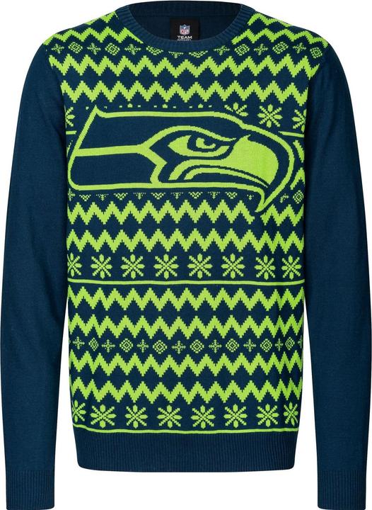 Foco NFL Winter Sweater XMAS Strick Pullover Seattle Seahawks XL (XL)
