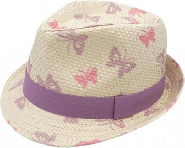 Produktbild Maximo Strohhut Butterfly White Sand/Lavendel Gr. 49 (49)