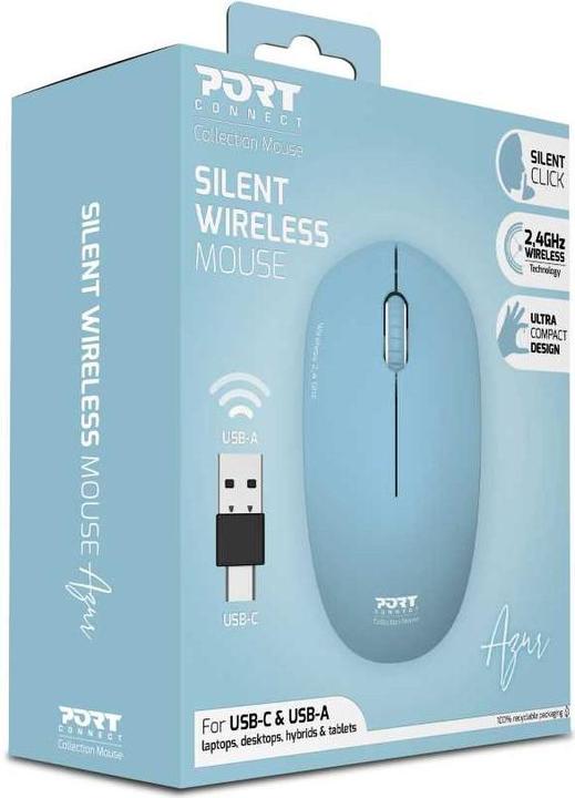 Actual product image Port Designs SILENT - Wireless Mouse (Wireless)