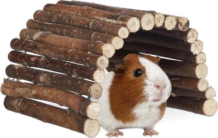 Image du produit Relaxdays Pont pour rongeurs en bois