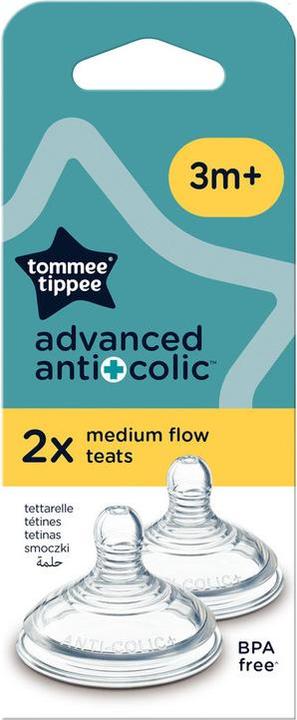 Produktbild Tommee Tippee Sauger Advanced Anti Kolik (2 x, ab 3 Monaten)