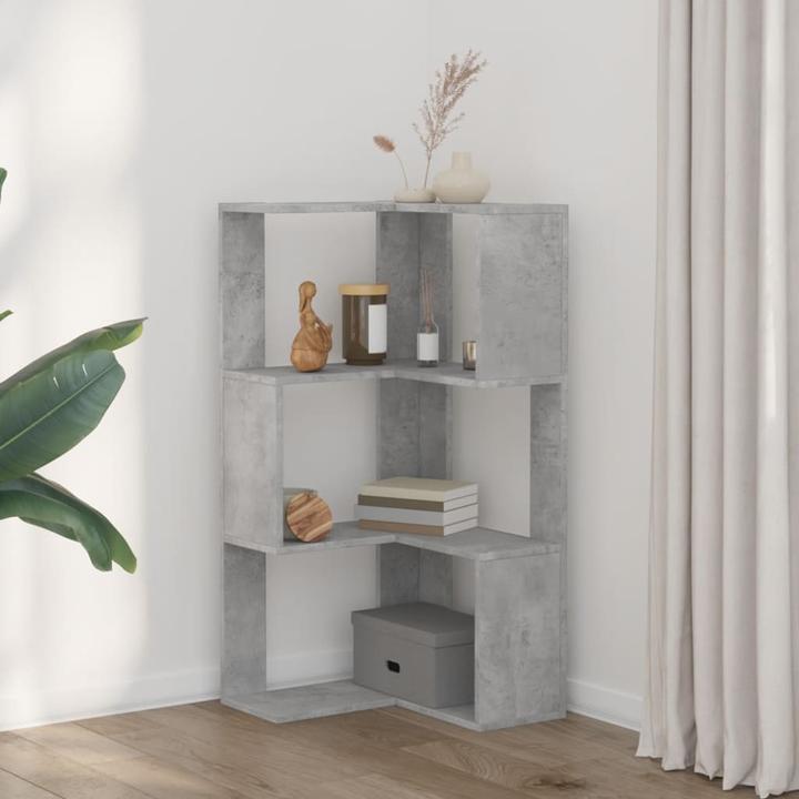 Image du produit VidaXL Bibliothèque d'angle 3 étagères (50 x 50 x 102 cm)