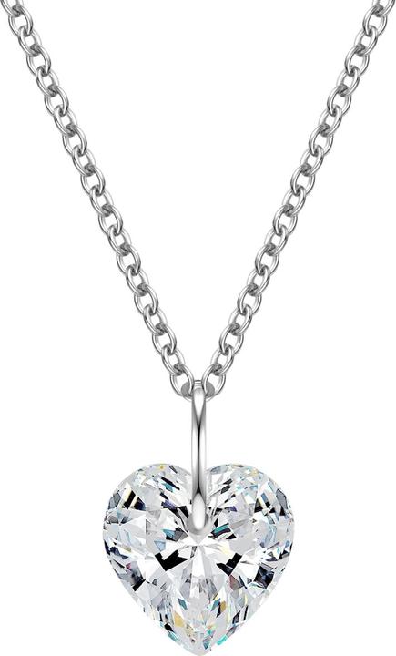 Actual product image Rafaela Donata Ladies necklace heart sterling silver - 35450 (Sterling Silver)