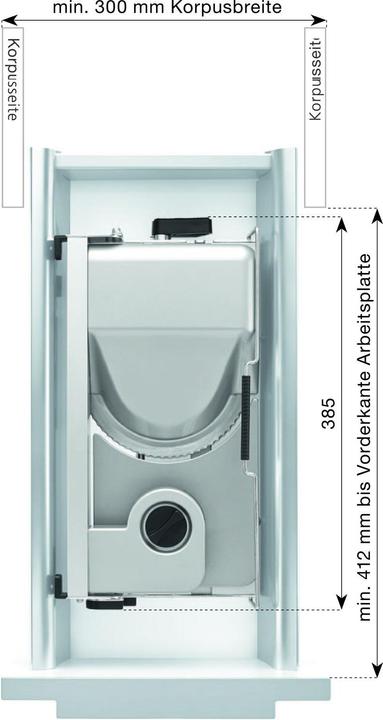 Actual product image Dr. Ritter Built-in universal cutter AES 52 S-300