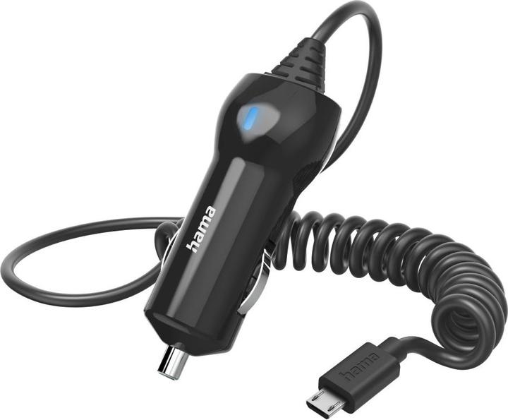 Hama Kfz-Ladegerät, Micro-USB, 6 Watt, Schwarz