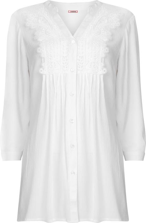 Actual product image Joe Browns Longline Lace Detail Blouse (34)