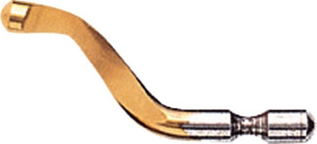 Vargus Lame B10P Lame-Ø 2,6 mm Revêtement TiN (Barre oblique 10, 25 mm)
