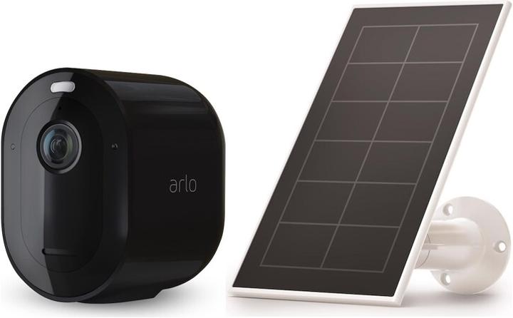 Immagine prodotto Arlo Pro 4 Spotlight telecamera singola nera con pannello solare