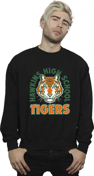 Immagine prodotto Netflix Stranger Things Hawkins Arch Tiger Felpa Uomo (XL)
