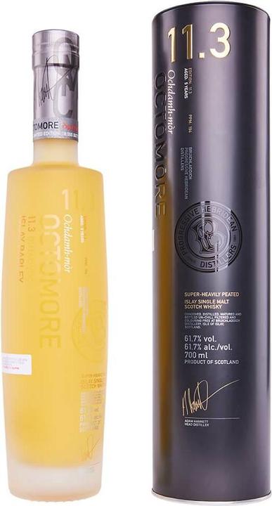 Produktbild Bruichladdich Octomore 11.3 Single Malt Islay (Single Malt, Scotch Whisky, 6 x 70 cl)