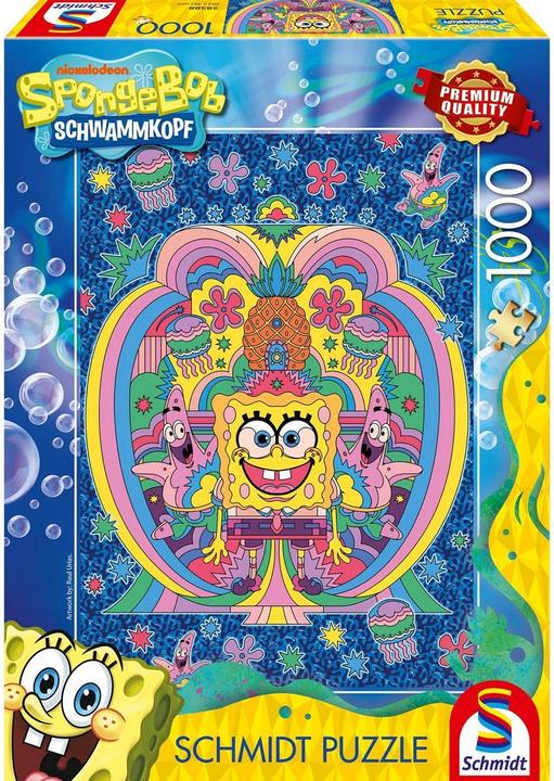 Produktbild Schmidt Spiele SpongeBob, Hommage an SpongeBob 1000 Teile (1000 Teile)
