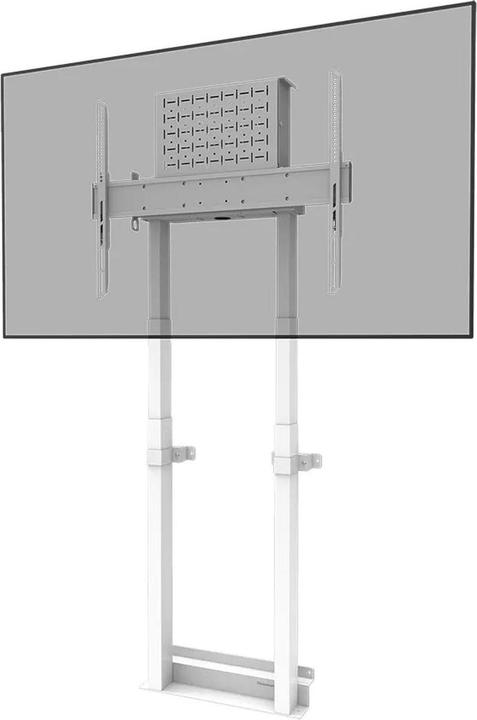Image du produit Neomounts Support mural motorisé avec boîte de rangement de 10 cm et roues VESA 100x100 jusqu'à 800x600 (100", 110 kg)