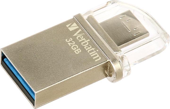 Actual product image Verbatim Store n Go OTG 32GB Micro Drive USB 3.0 (32 GB, USB-A)
