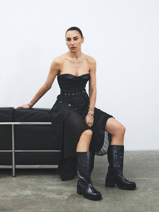 Image du produit Bianco Bottes en cuir BIAJAMI (40)
