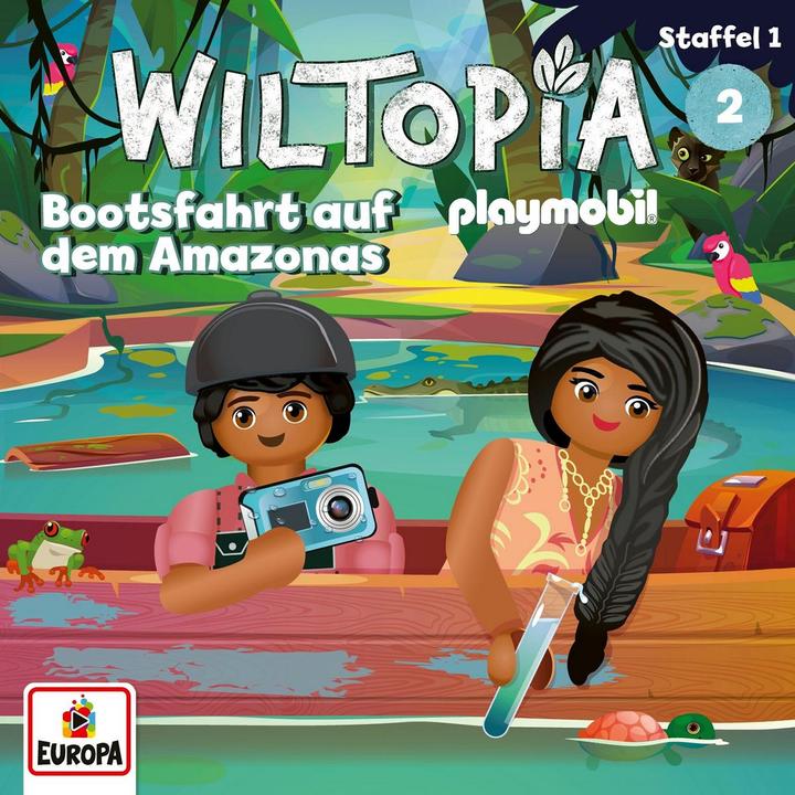 Image du produit Wiltopia - Épisode 2 : Promenade en bateau sur l'Amazone (Playmobil Wiltopia)