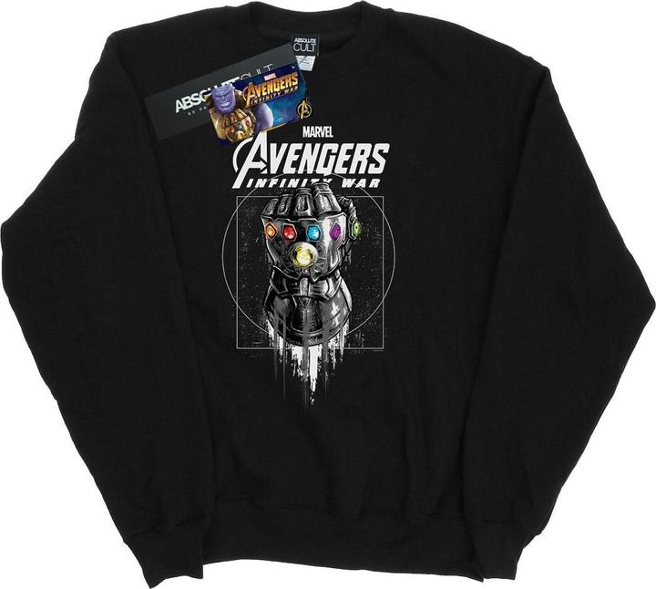 Avengers Infinity War Gauntlet Sweatshirt aus Baumwolle (M)