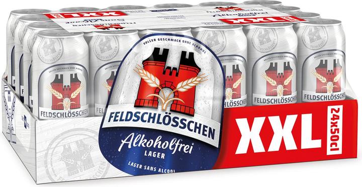 Feldschlösschen Nel nostro magazzino centrale analcolico (24 x 50 cl)