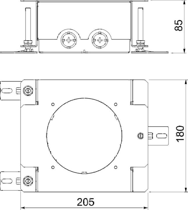 Actual product image OBO Bettermann OBO UD GES R2 Screed box for GES R2