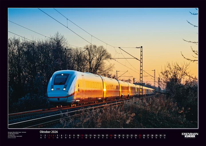 Produktbild MagiederEisenbahn2026 (60 x 42 cm, Harter Einband, Deutsch)