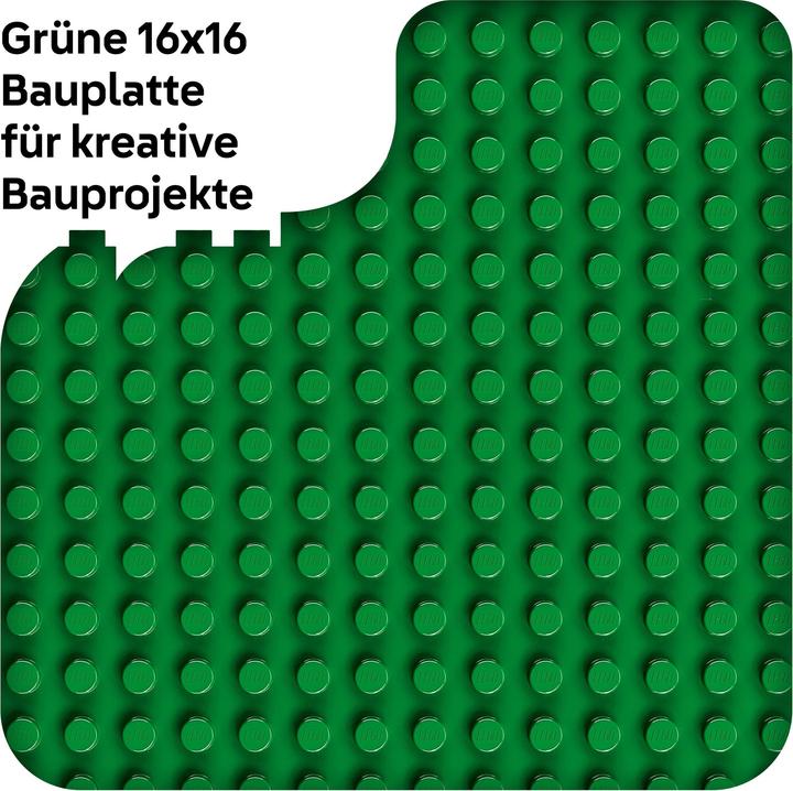 Actual product image LEGO Bauplatte in Grün (10460)