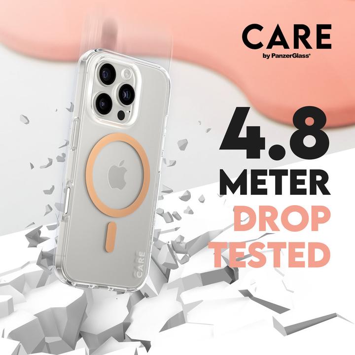 Image du produit PanzerGlass CARE by PG Peachy MagS iPhone16 6.3 Pro (Apple iPhone 16 Pro)